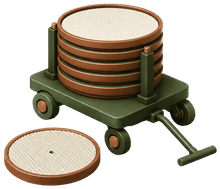 Plateaux mobiles